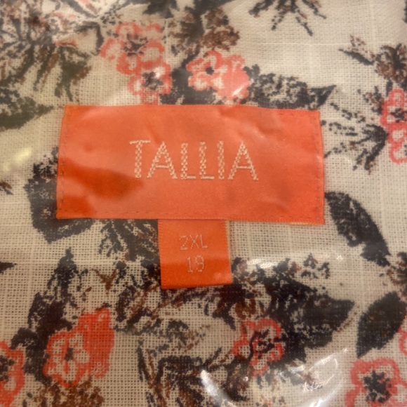 Mens Tallia 100%cotton shirt - Picture 2 of 4